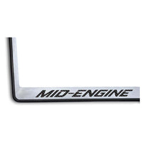 C8 Corvette Mid-Engine License Plate Frame - Black