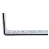 C8 Corvette Mid-Engine License Plate Frame - White