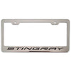 C8 Corvette Stingray License Plate Frame - Black