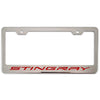 C8 Corvette Stingray License Plate Frame - Red