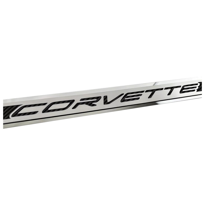 C8 Corvette Door Prop - Black Carbon Fiber