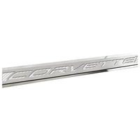 C8 Corvette Door Prop - White Carbon Fiber