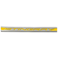 C8 Corvette "Stingray" Door Prop - Yellow Carbon Fiber