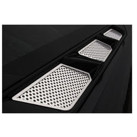 Detailed Right View - C8 Corvette - 6pc Perforated Rear Hood Vent Inserts Kit