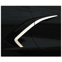 Detailed View - C8 Corvette - Side Vent Trim 4pc Kit