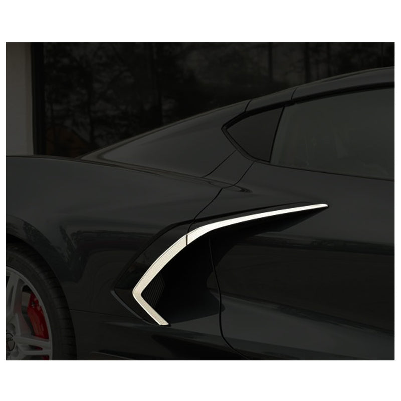 C8 Corvette - Side Vent Trim 4pc Kit