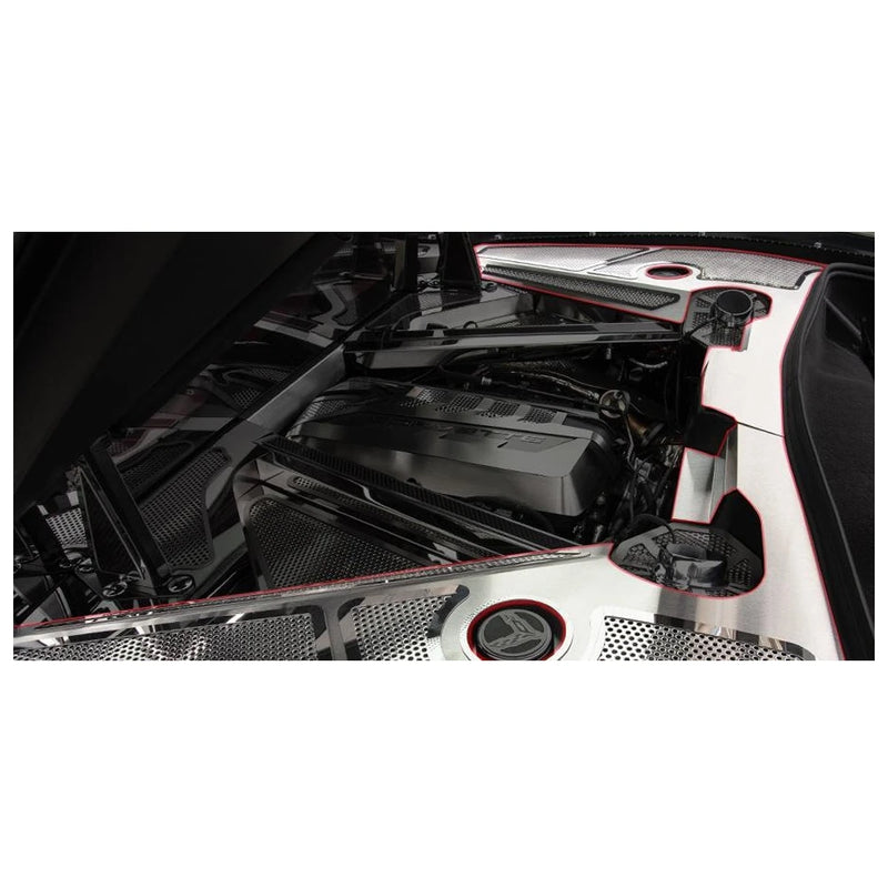 C8 Corvette Perforated Fender Cover Inserts