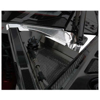 C8 Corvette - Rear Cowl Covers | Perforated Inserts - Driver Side