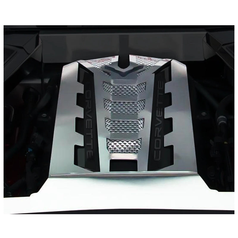 C8 Engine Shroud Kit w/Perforated Inserts 6pc