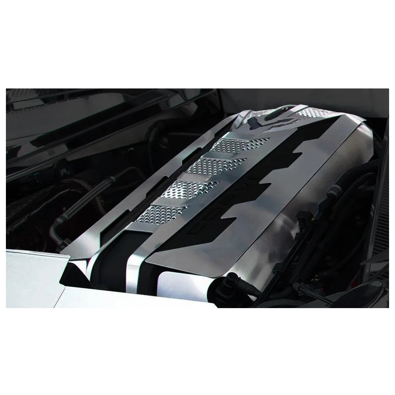 C8 Engine Shroud Kit w/Perforated Inserts 6pc