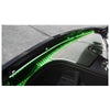 Green LED - C8 Illuminated Fender Cap Covers - 2pc Kit