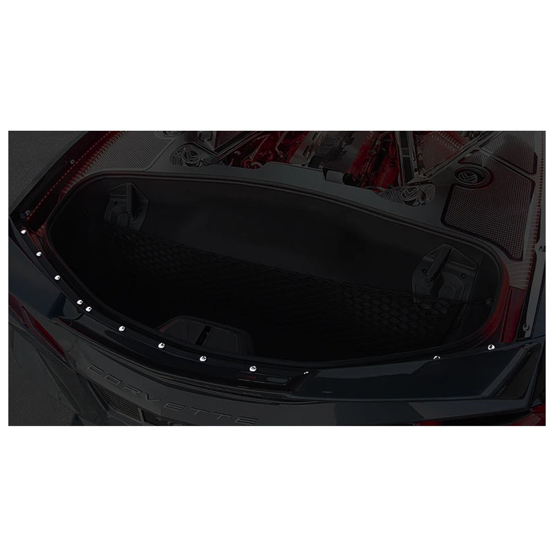 C8 Rear Trunk Deck Button - 14pc Kit