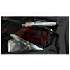 C8 Perforated Header Guard Cover Kit w/Rear Crossmember Covers | Brushed Finish