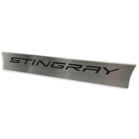 Black Carbon Fiber - C8 “Stingray” Lower Rear Window Accent