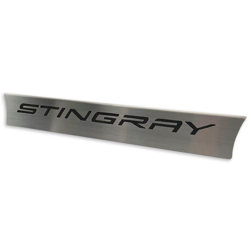 Black Carbon Fiber - C8 “Stingray” Lower Rear Window Accent
