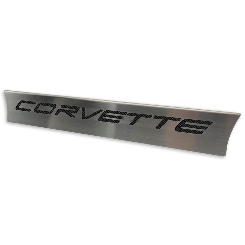 Black Carbon Fiber - C8 “Corvette” Lower Rear Window Accent