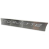 White Carbon Fiber - C8 “Corvette” Lower Rear Window Accent