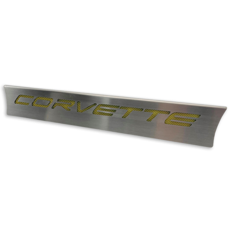 Yellow Carbon Fiber - C8 “Corvette” Lower Rear Window Accent