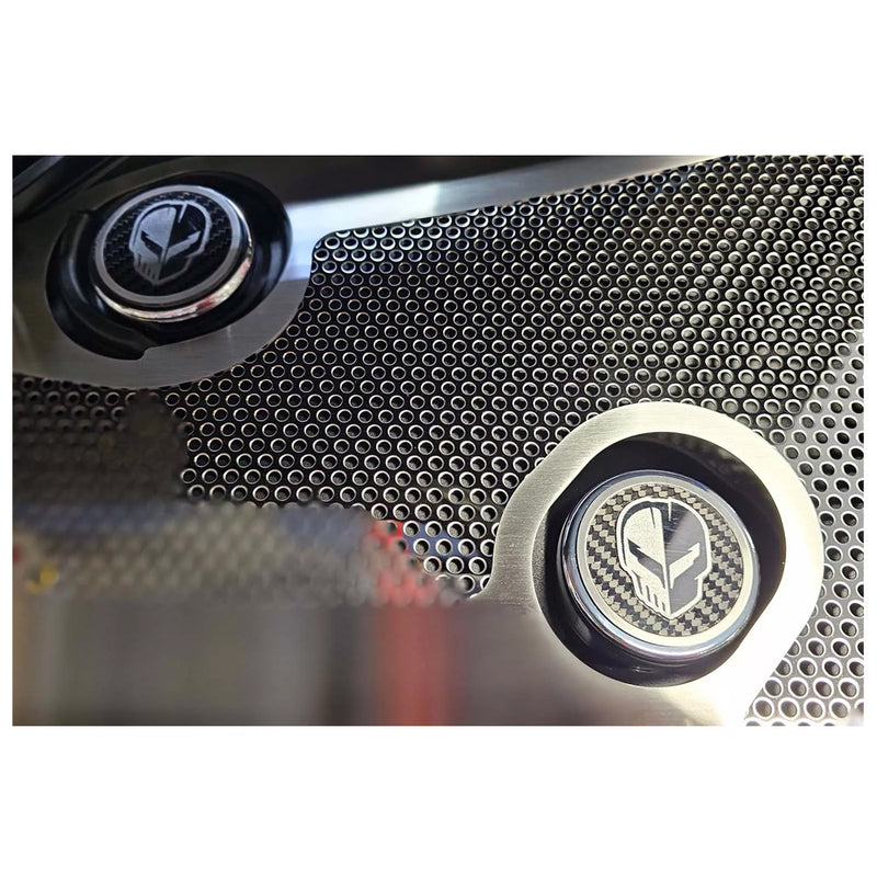 JAKE Carbon Fiber Cap Cover 4pc Kit