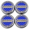 Blue - C8 Stingray Carbon Fiber Cap Cover 4pc Kit