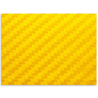 Yellow Carbon Fiber Texture