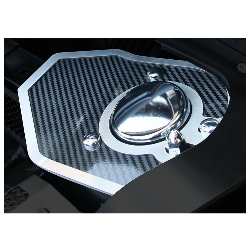 C8 Convertible Carbon Fiber Shock Tower Covers