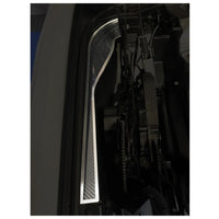 C8 Convertible Hinge Dress-Up Plates - Passenger Side