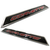 Red - C8 "Corvette" Replacement Carbon Fiber Door Sills