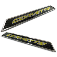 Yellow - C8 "Corvette" Replacement Carbon Fiber Door Sills