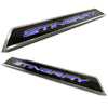 Blue - C8 "Stingray" LED Lit Carbon Fiber Replacement Door Sills