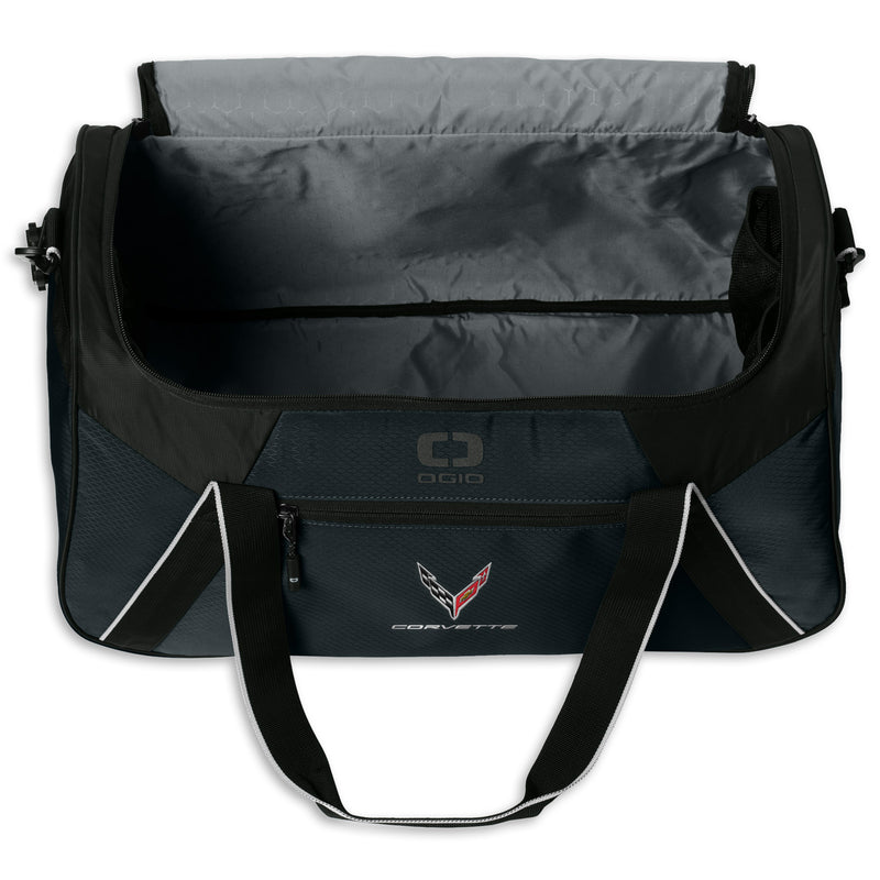 OGIO Duffel Bag | Blacktop - Top - Open