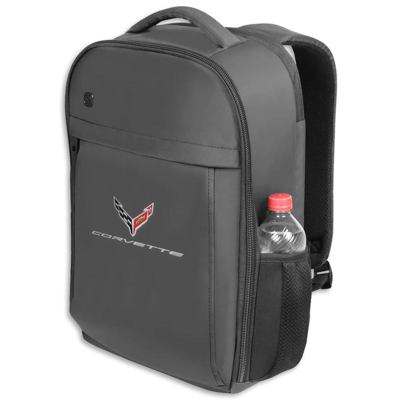 Backpack | Black - With Water Bottle