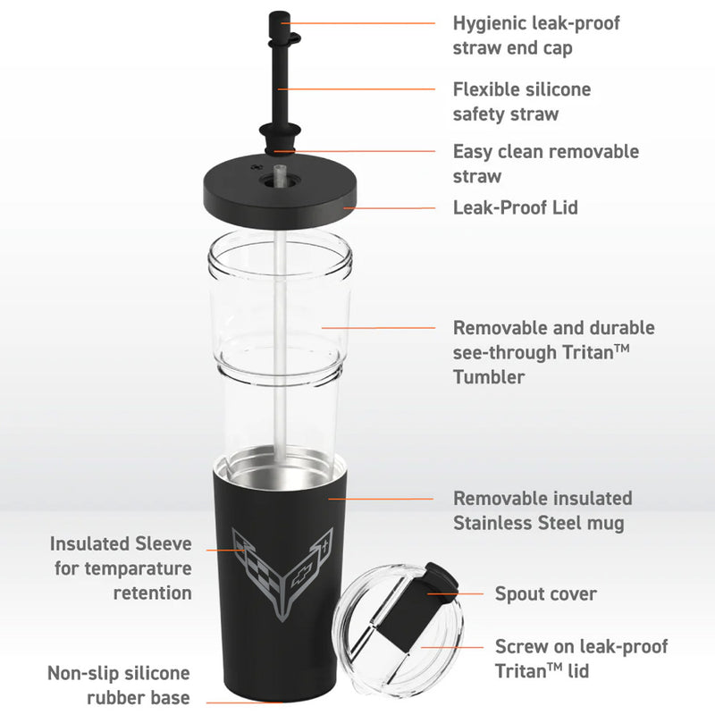 ASOBU 28oz Tumbler - Features