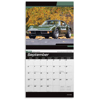 2026 Corvette 16-Month Calendar - September