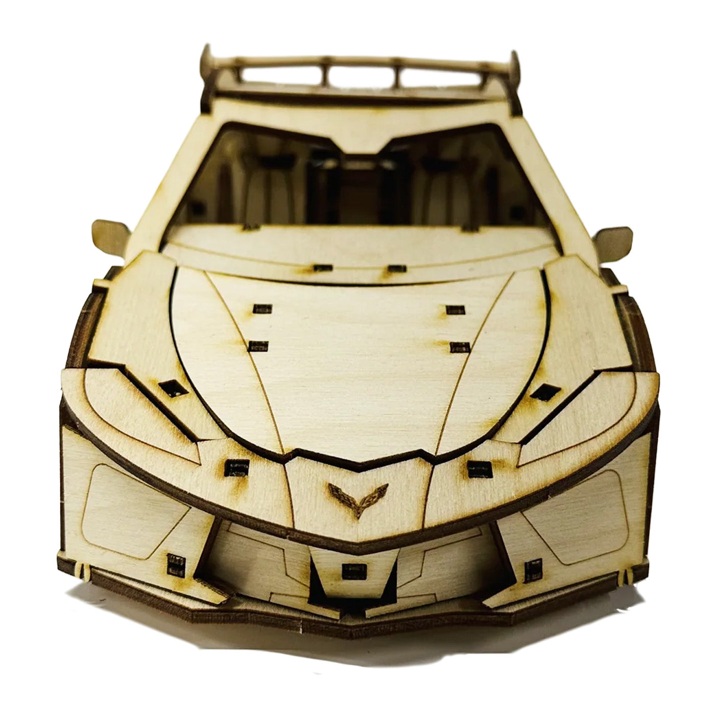 C8 Corvette Snap Together Wood Model – CorvetteCollection.com