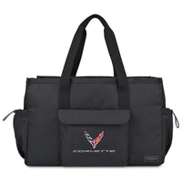 Utility Tote | Black - Front