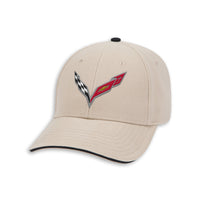 C7 Heritage Cap - Khaki/Black - 3qtr View