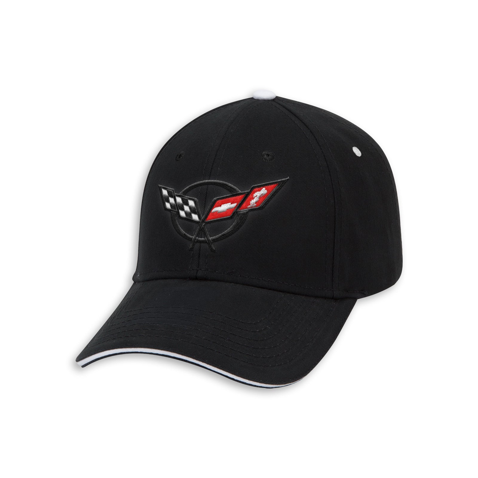 C5 Heritage Cap - Black/White