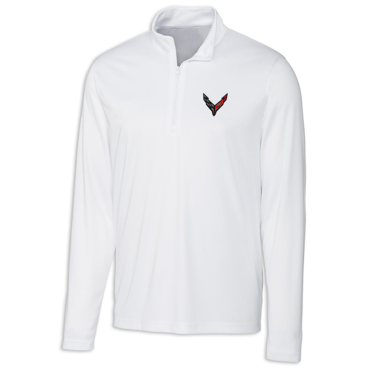 C8 Performance Half-Zip - White