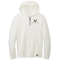 C8 Quarter-Zip Hoodie - White
