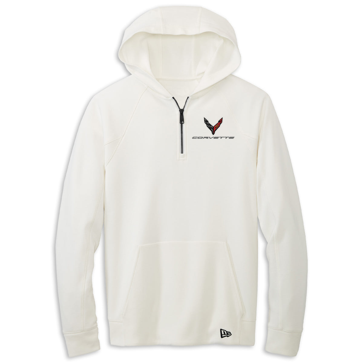 C8 Quarter-Zip Hoodie - White