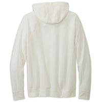C8 Quarter-Zip Hoodie - White - Back