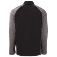 C8 Cutter & Buck Eco Jacket - Black Heather/Black - Back