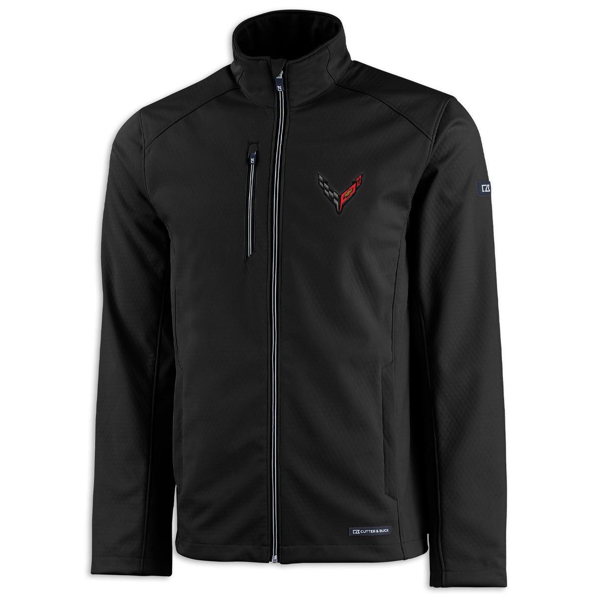 C8 Men's Full-Zip Jacket - Black