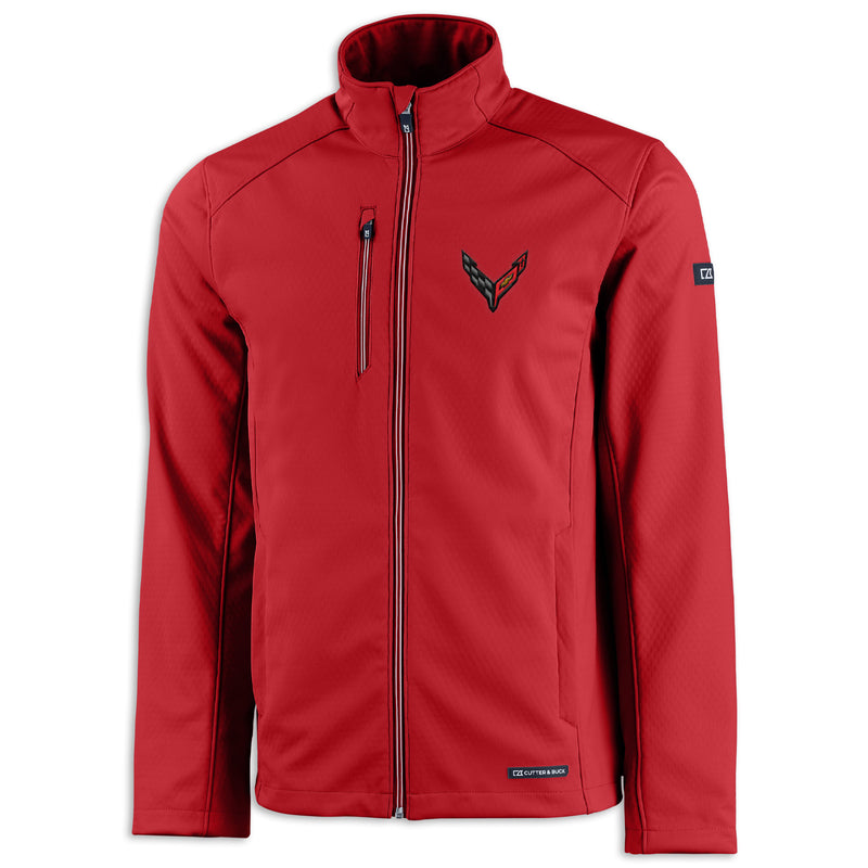 C8 Men's Full-Zip Jacket - Red