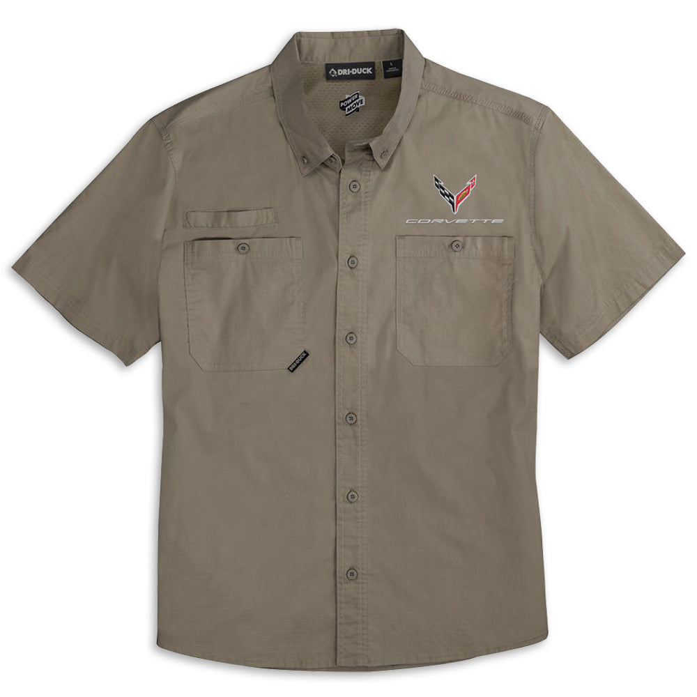 C8 DRI♦DUCK Short Sleeve | Button Down | Rope