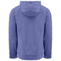 C8 Men’s Hooded Pullover - Tour Blue Heather - Back