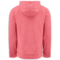 C8 Men’s Hooded Pullover - Cardinal Red Heather - Back