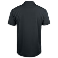 Crossed Flags Performance Polo - Black - Back
