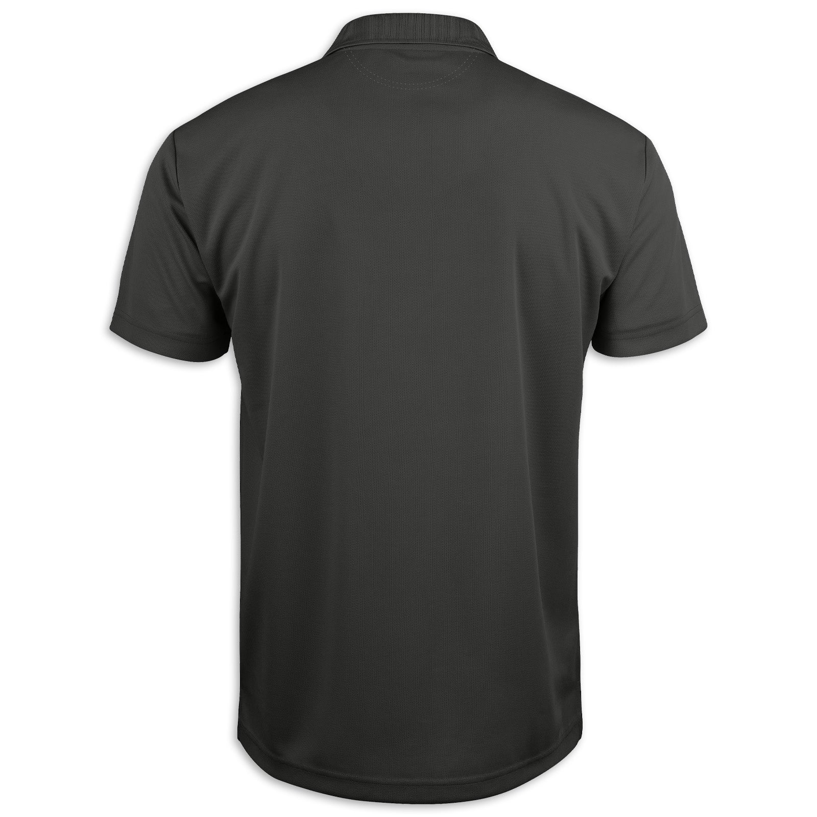 Crossed Flags Performance Polo - Titan - Back
